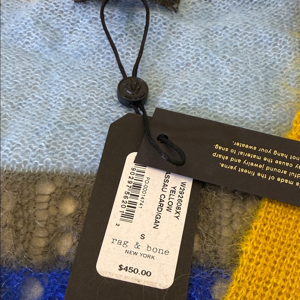 Rag & Bone Nassau Cardigan Size Small - Picture 5 of 13